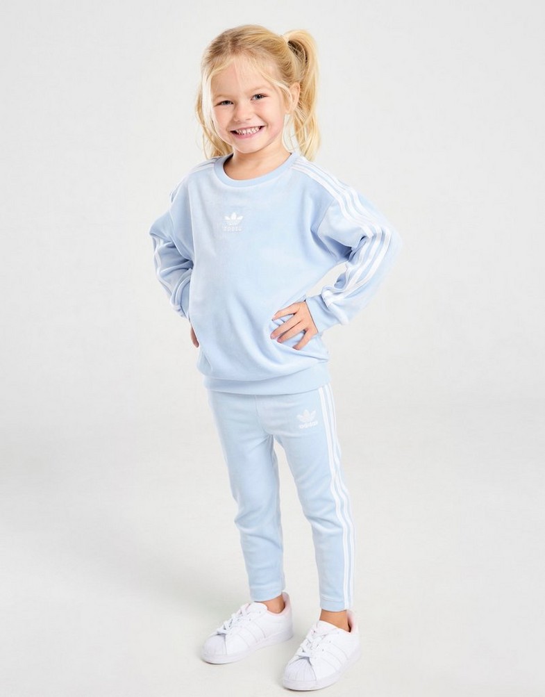 Gyerek melegítőszett ADIDAS SZETT IS1450 Kék