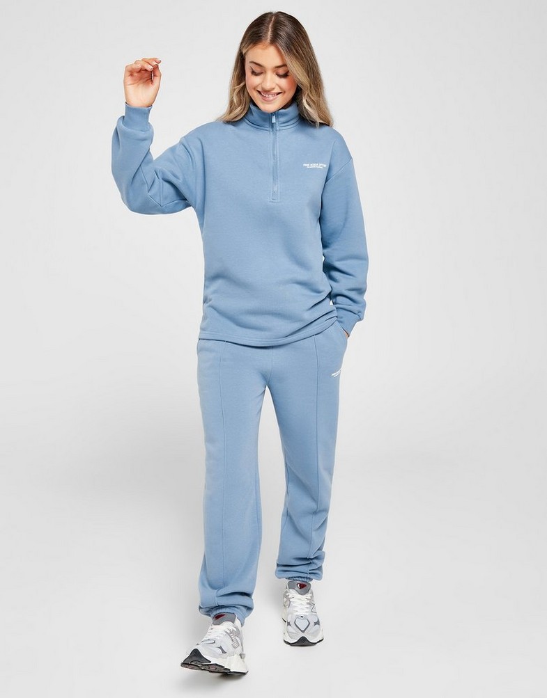 Жіночі кофти PINK SODA КОФТА НА БЛИСКАВЦІ RETREAT QTRZ TROS PSSTW11751110 Блакитний