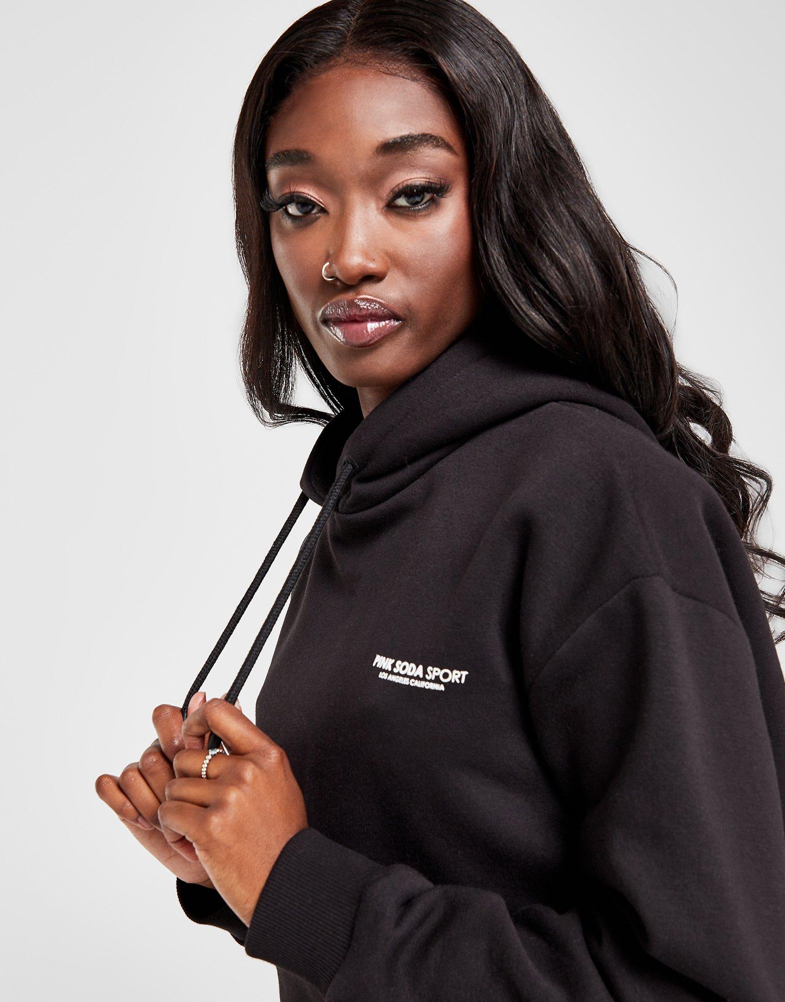 Moteriškas džemperis PINK SODA DŽEMPERIS SU GOBTUVU SALADO OH BLK PSSTW11730090 Juoda