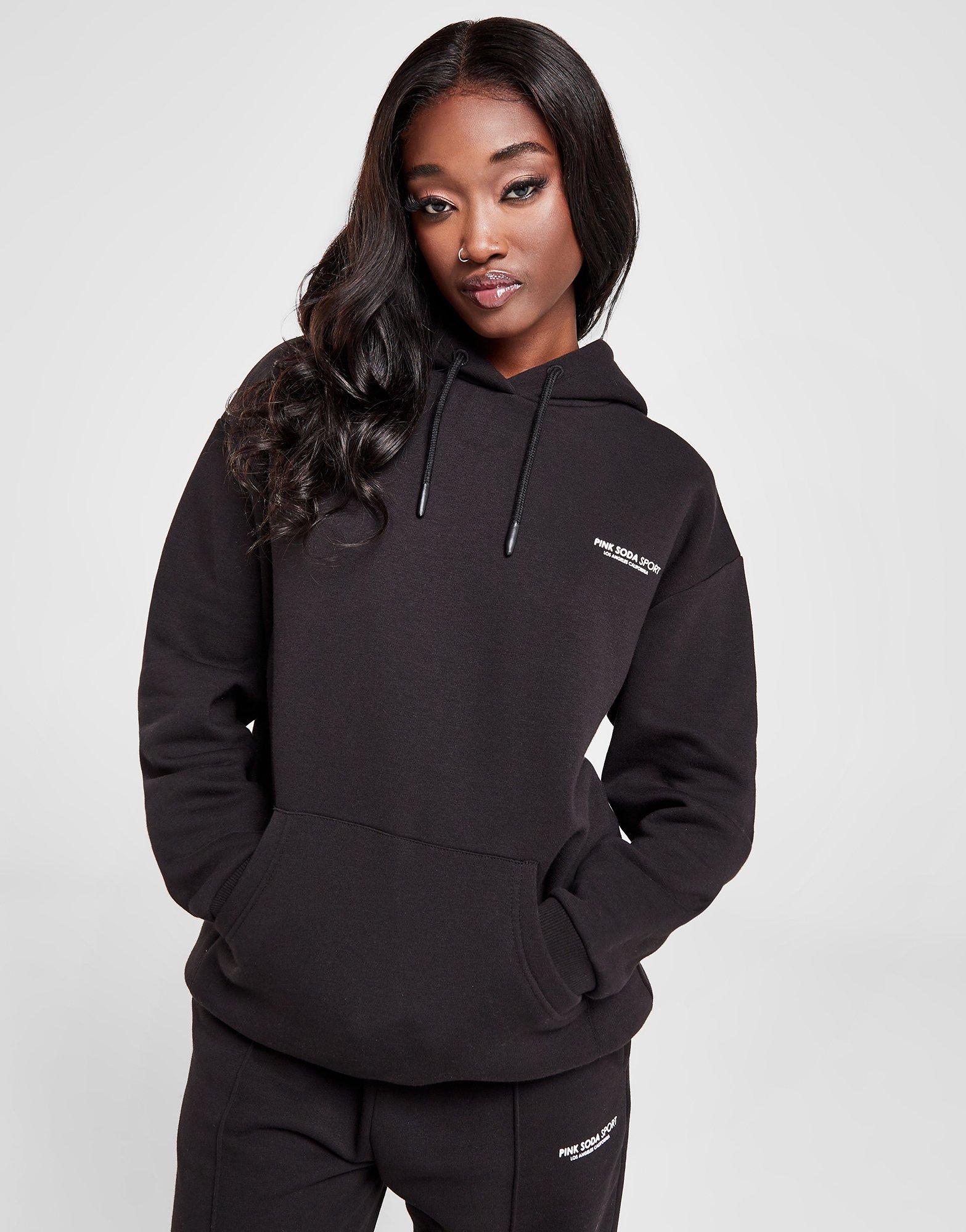 Moteriškas džemperis PINK SODA DŽEMPERIS SU GOBTUVU SALADO OH BLK PSSTW11730090 Juoda