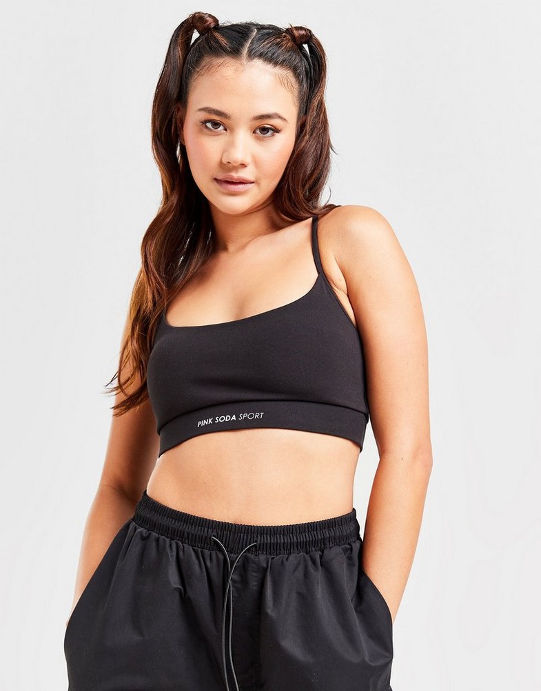 Жіночі спортивні бюстгальтери PINK SODA SPORT   ТОП WOMENS FIT БЮСТГАЛЬТЕРS PSSTW11745090 Чорний