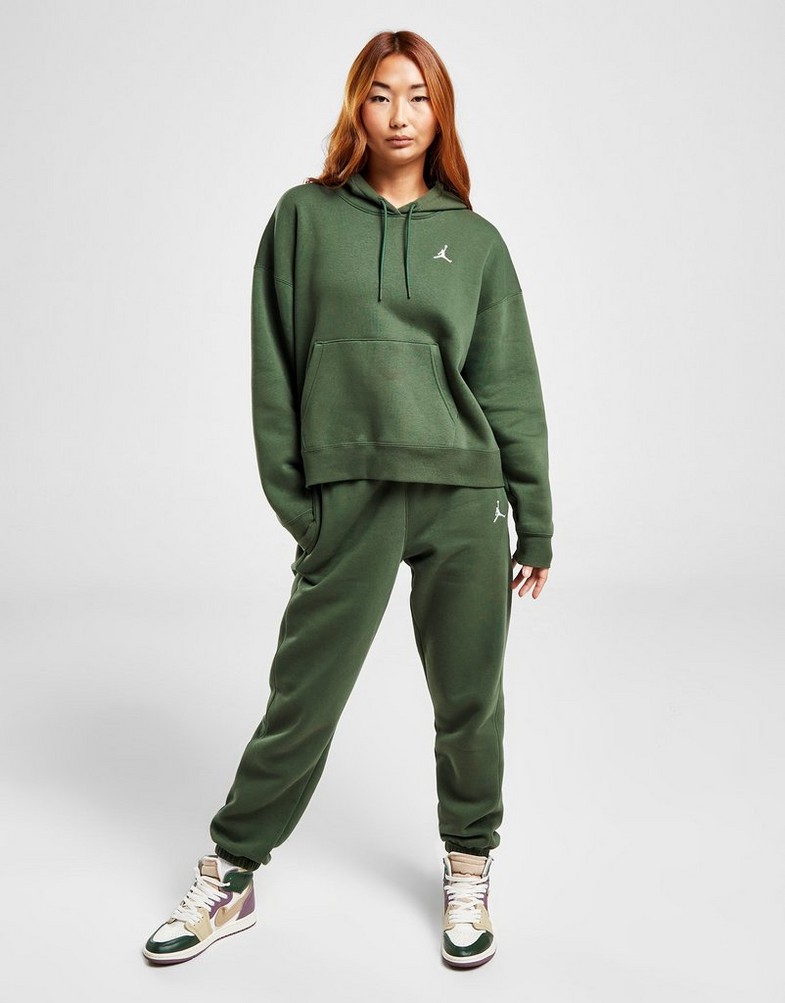 Bluza damska JORDAN BLUZA Z KAPTUREM W J BRKLN FLC PO 2 FN4488-337 Zielony