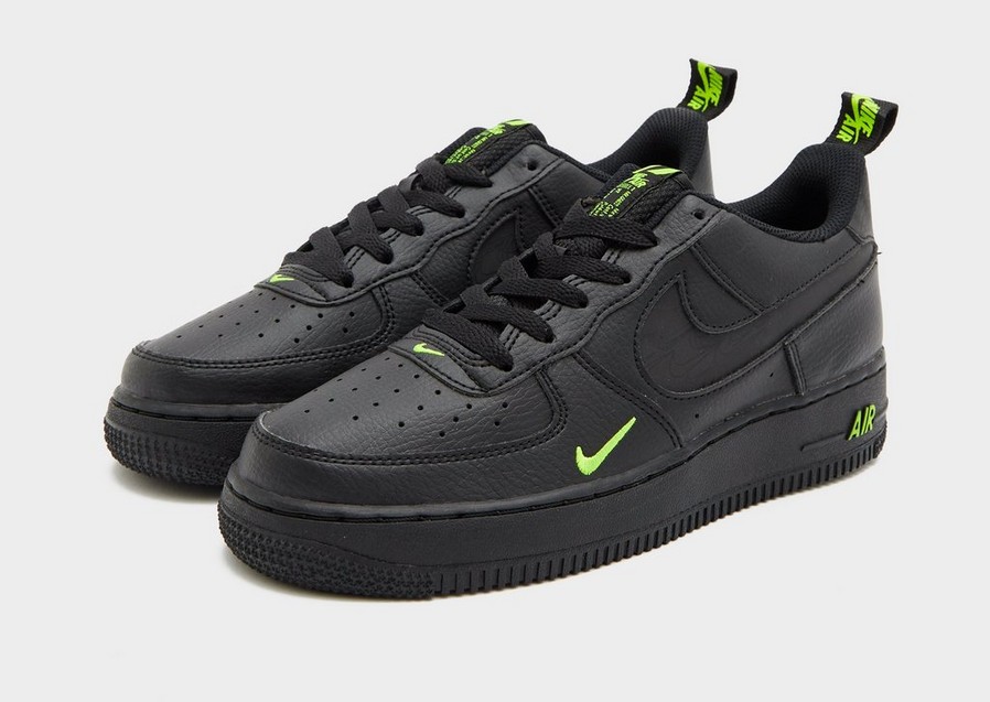 Buty sneakersy dla dzieci NIKE AIR FORCE 1 LV8 GS  FV7020-001 Czarny