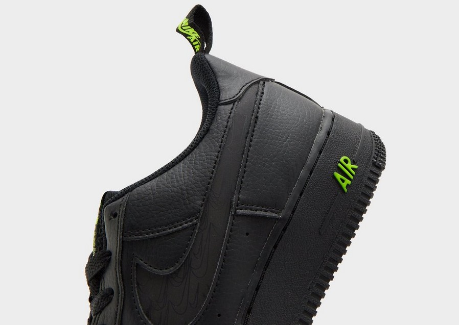 Buty sneakersy dla dzieci NIKE AIR FORCE 1 LV8 GS  FV7020-001 Czarny