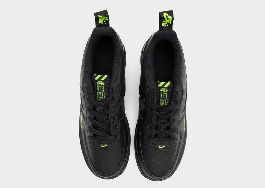 Buty sneakersy dla dzieci NIKE AIR FORCE 1 LV8 GS  FV7020-001 Czarny