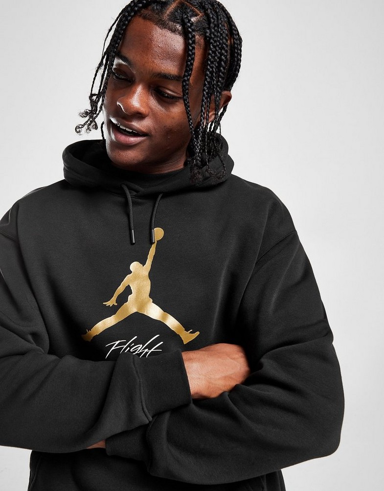 Bluza męska JORDAN BLUZA Z KAPTUREM M J ESS GFX PO HOODIE FD7545-011 Czarny