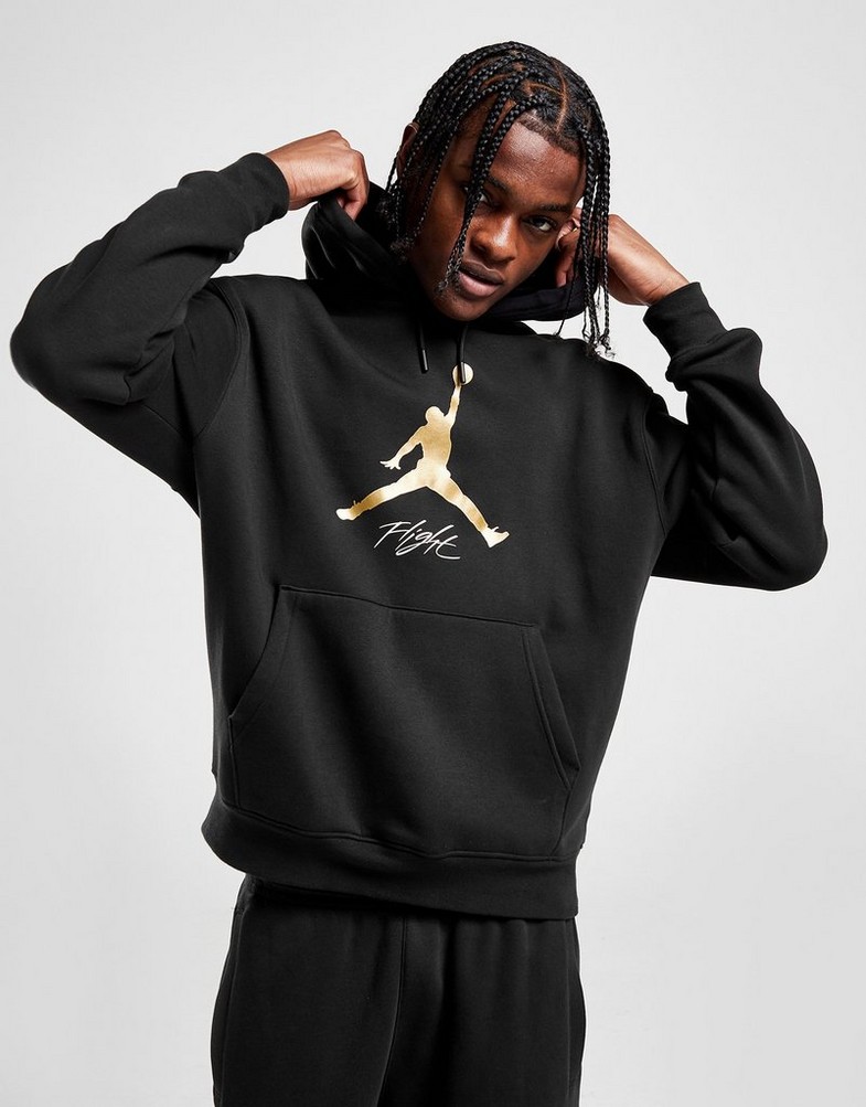 Bluza męska JORDAN BLUZA Z KAPTUREM M J ESS GFX PO HOODIE FD7545-011 Czarny