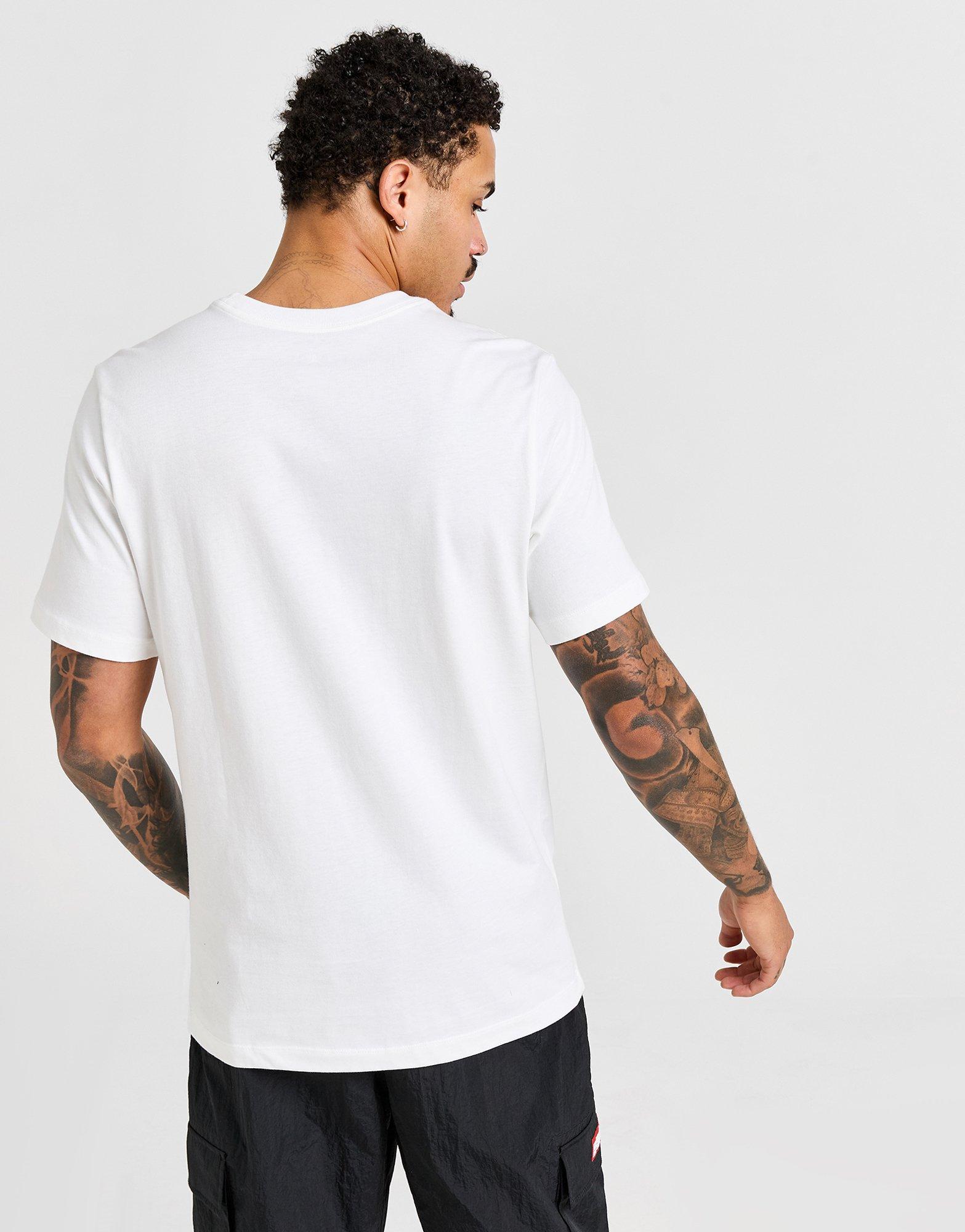 Vyriški marškiniai JORDAN MARŠKINĖLIAI M J BRAND GFX SS CREW3 FD7031-100 Balta