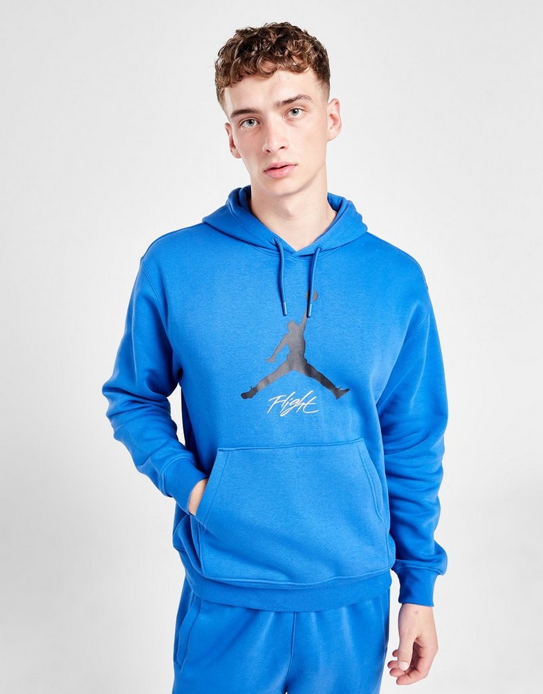 Bluza męska JORDAN BLUZA M J ESS GFX PO HOODIE FD7545-480 Niebieski