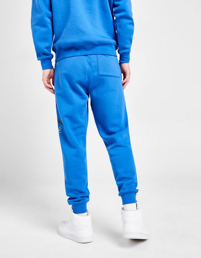 Vyriškos kelnės JORDAN KELNĖS M J ESS FLC HBR GFX FLC PANT FD7345-480 Mėlyna