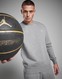 JORDAN BLUZA M J ESS FLC CREW