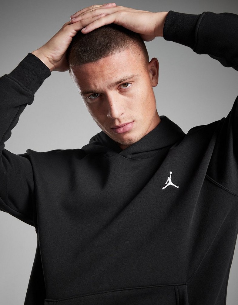 Bluza męska JORDAN BLUZA Z KAPTUREM M J ESS FLC PO FJ7774-010 Czarny