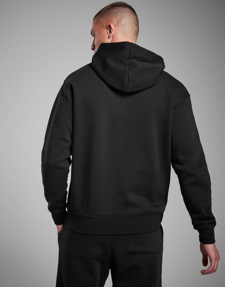 Bluza męska JORDAN BLUZA Z KAPTUREM M J ESS FLC PO FJ7774-010 Czarny