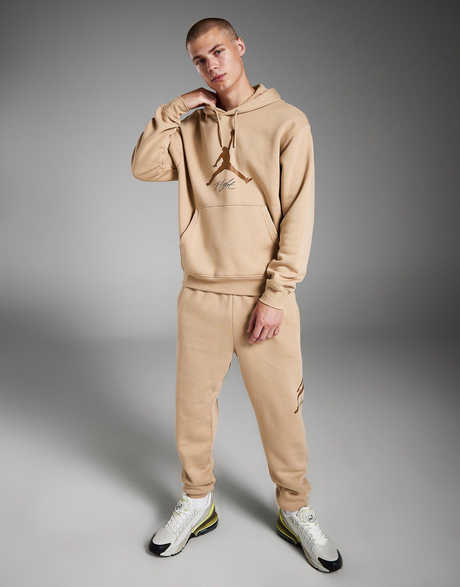 Мъжка блуза JORDAN СУИТЧЪР С КАЧУЛКА M J ESS FLC BASELINE  FD7545-200 Бежов