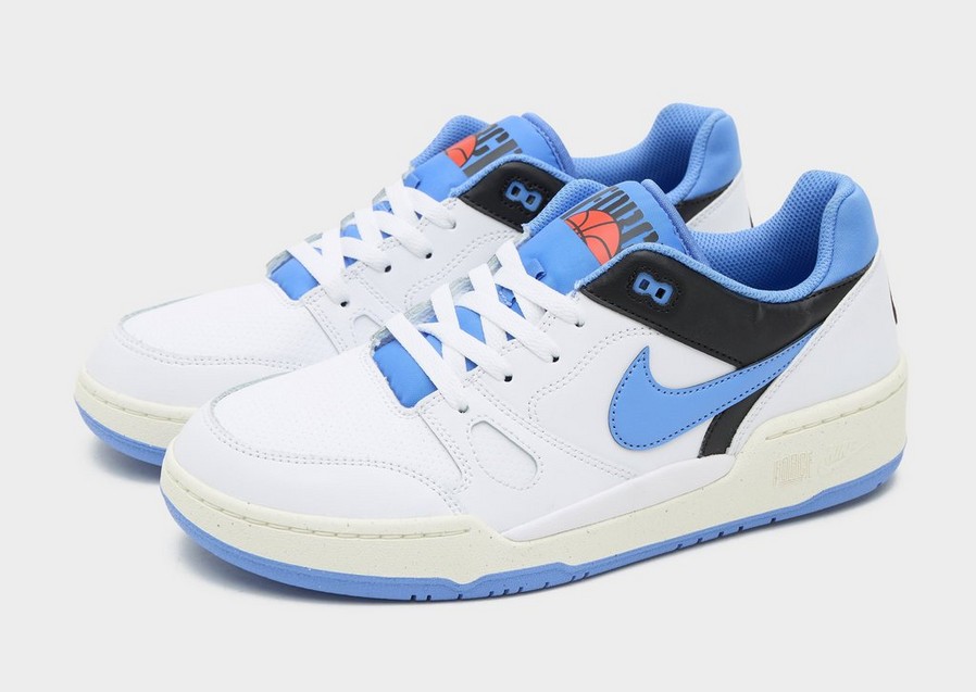 Buty sneakersy męskie NIKE FULL FORCE LO FB1362-100 Biały