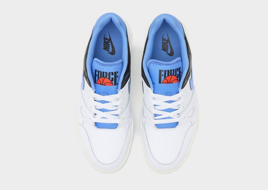 Buty sneakersy męskie NIKE FULL FORCE LO FB1362-100 Biały