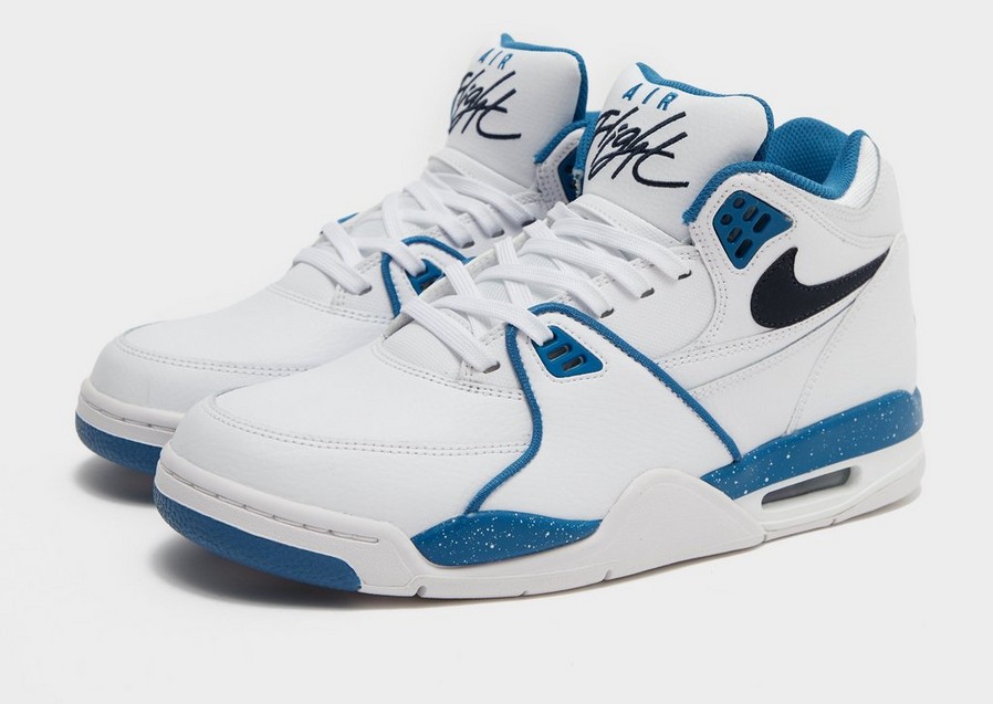 Adidași pentru bărbați NIKE AIR FLIGHT 89 306252-116 Alb
