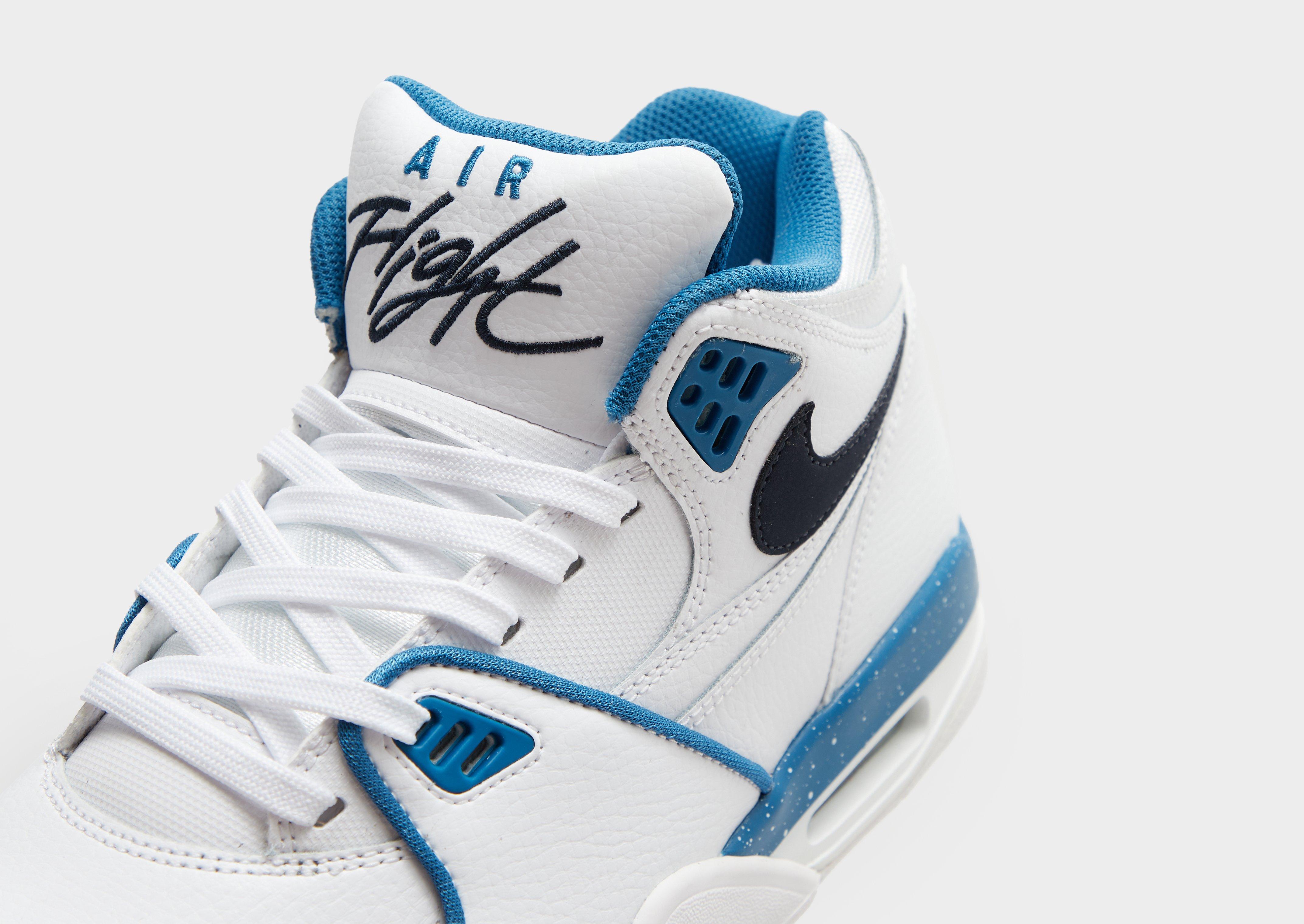 Adidași pentru bărbați NIKE AIR FLIGHT 89 306252-116 Alb