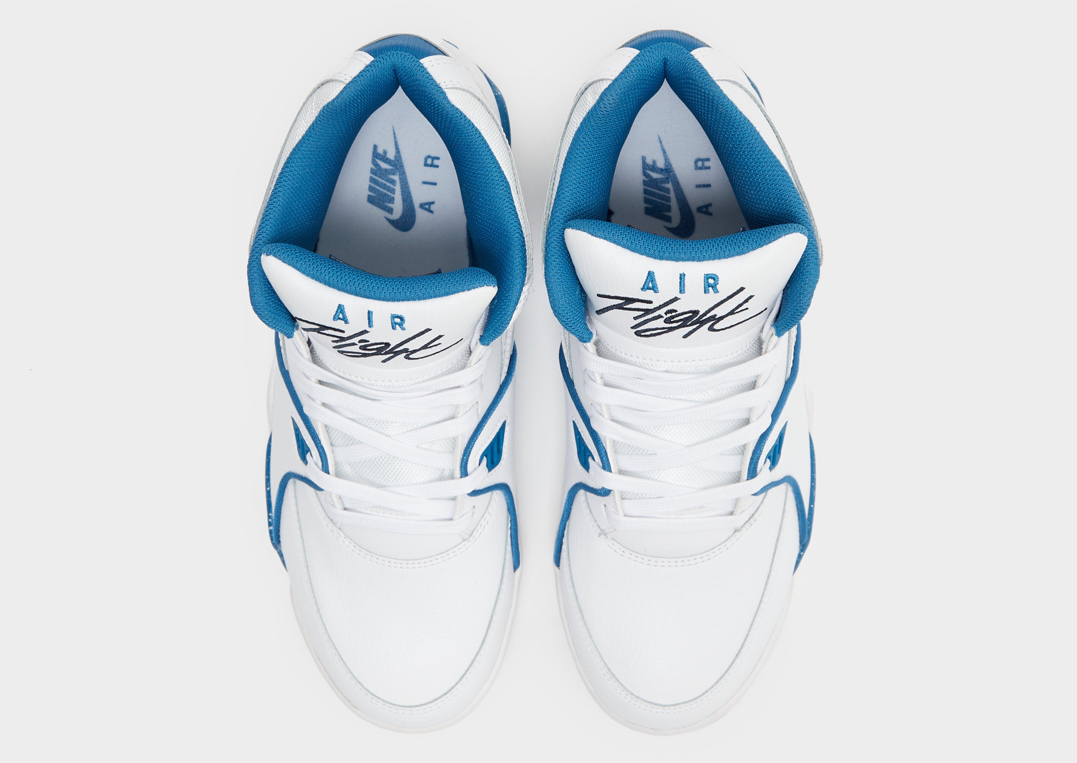 Adidași pentru bărbați NIKE AIR FLIGHT 89 306252-116 Alb