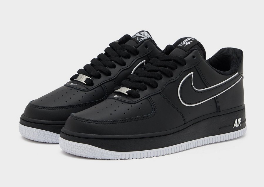 Air force 1 meskie czarno biale best sale