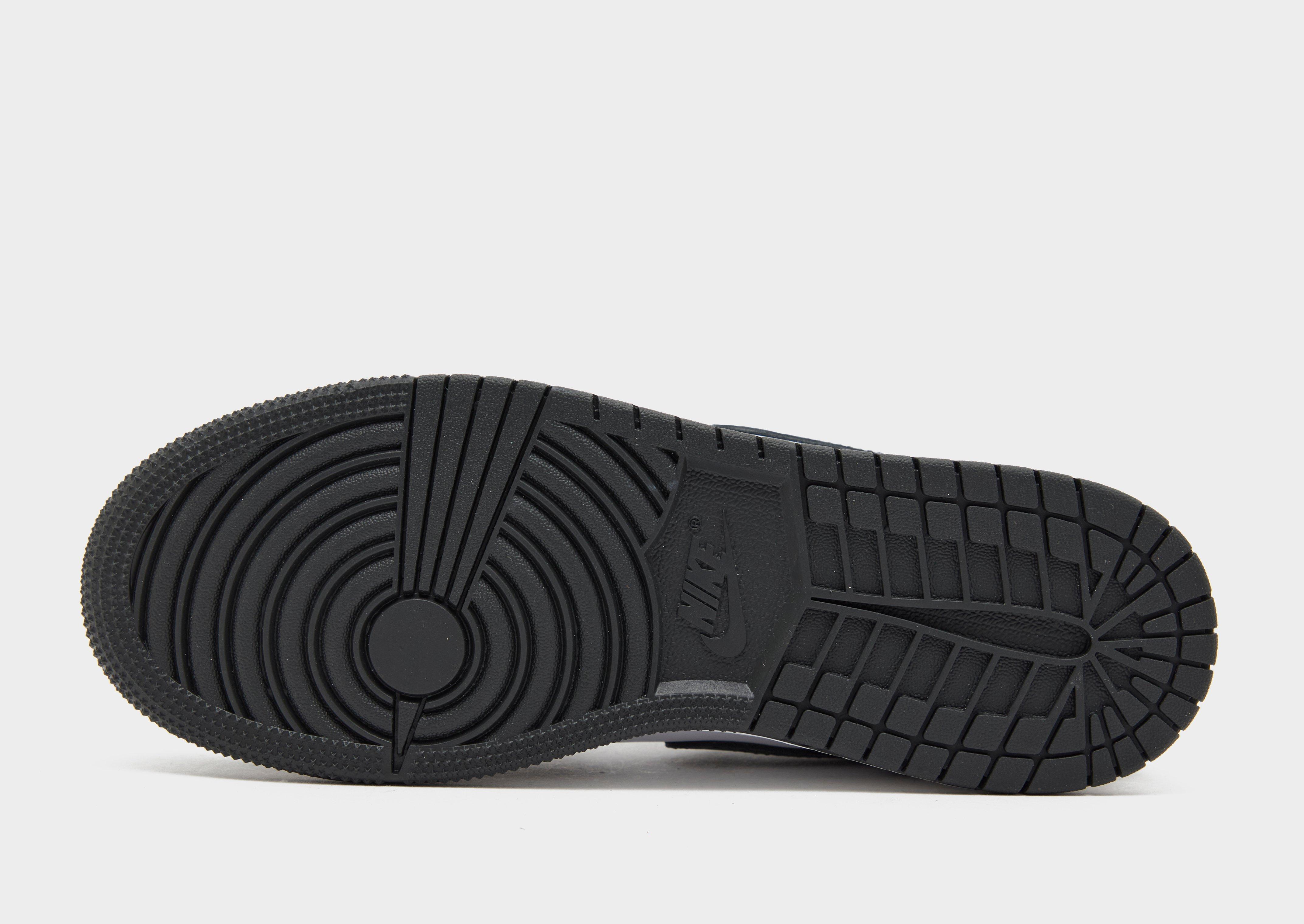 Buty sneakersy dla dzieci AIR JORDAN 1 MID FB9909-001 Czarny