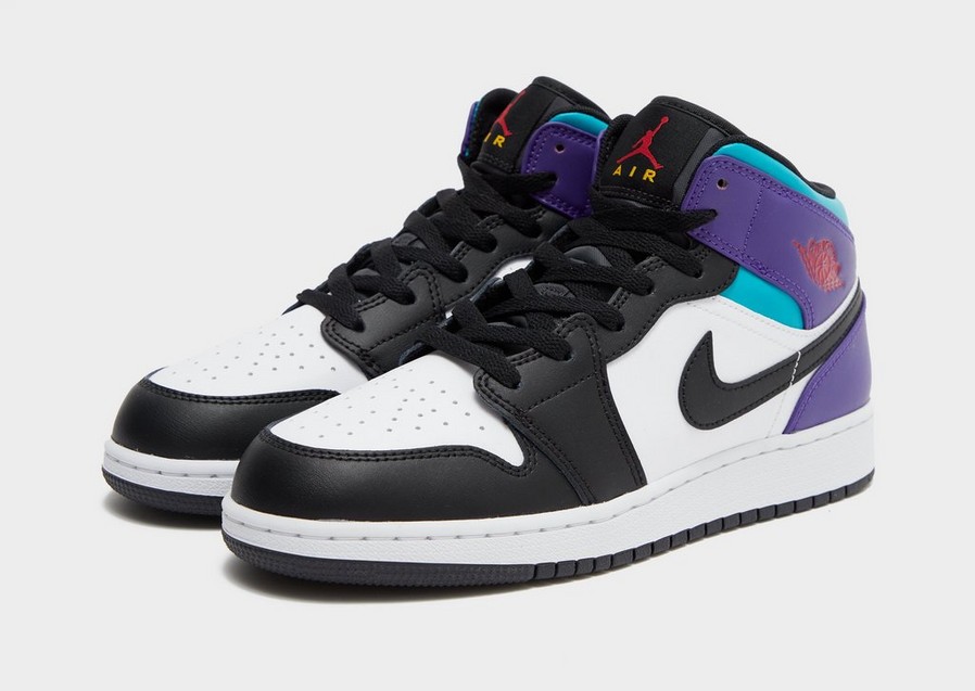Detské tenisky AIR JORDAN 1 MID DQ8423-154 Modrá