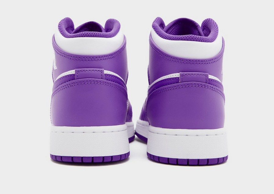 Buty sneakersy dla dzieci AIR JORDAN 1 MID DQ8423-511 Fioletowy