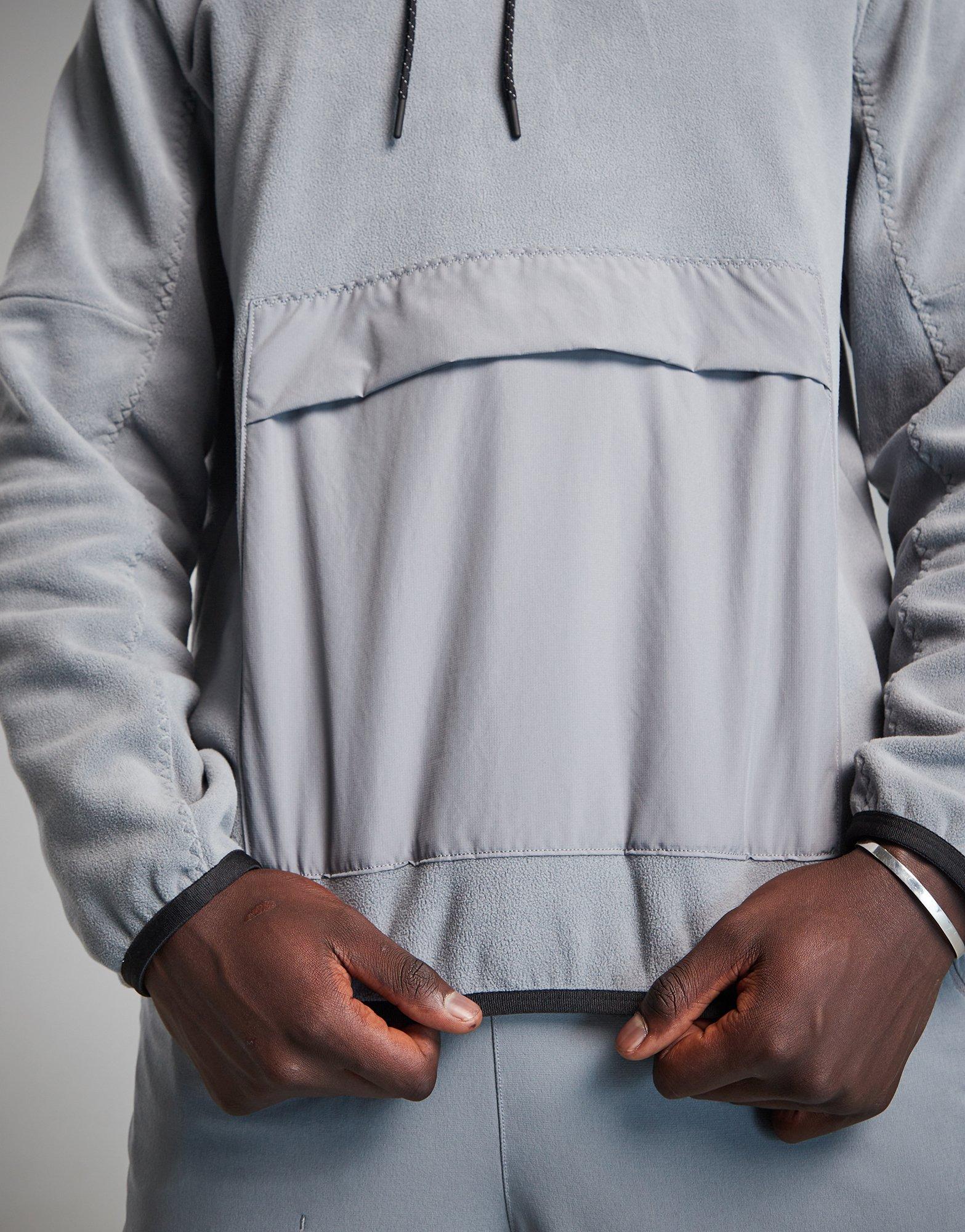 Muški gornji dio trenirke NIKE VESTA S KAPULJAČOM M NSW AIR MAX PLR FLC FN7859-065 siva