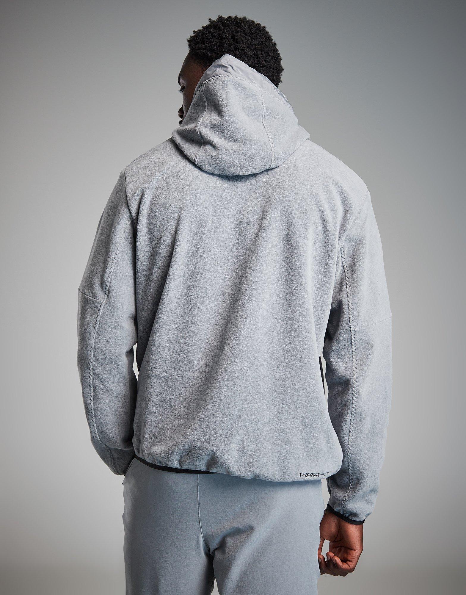 Muški gornji dio trenirke NIKE VESTA S KAPULJAČOM M NSW AIR MAX PLR FLC FN7859-065 siva