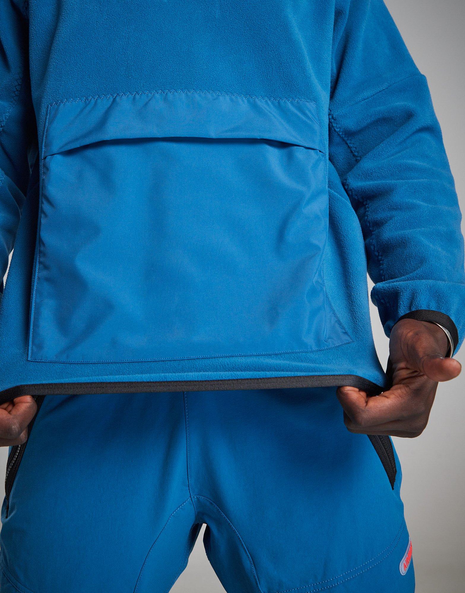 Чоловічі кофти NIKE КОФТА З КАПЮШОНОМ M NSW AIR MAX PLR FLC FN7859-457 Блакитний