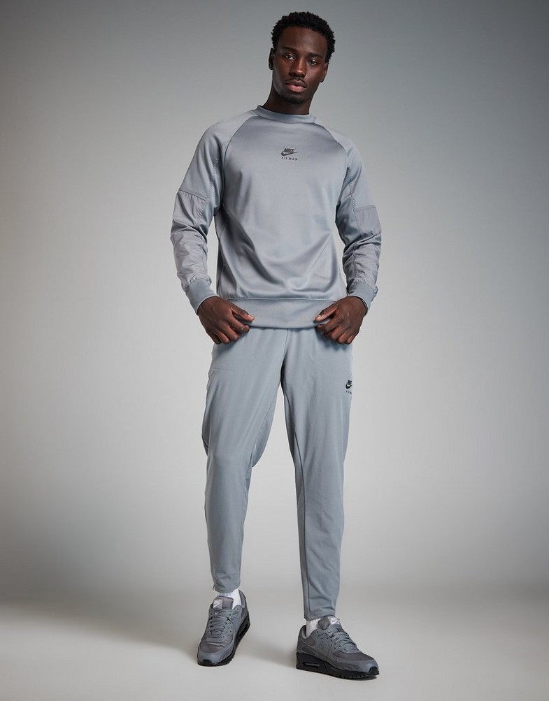 Чоловічі кофти NIKE КОФТА M NSW AIR MAX CVS CREW FN7892-065 Сірий