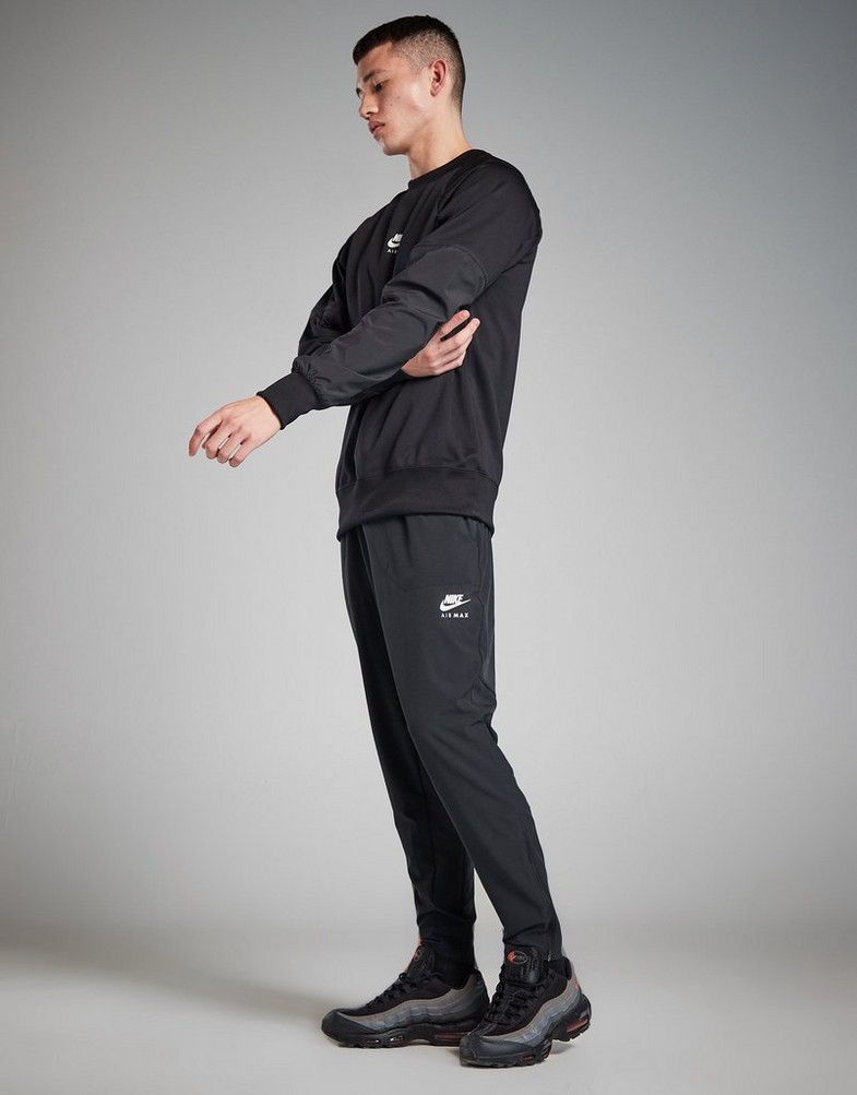 NIKE SPODNIE M NSW AIR MAX TC WV PANT FQ2207-010 Czarny