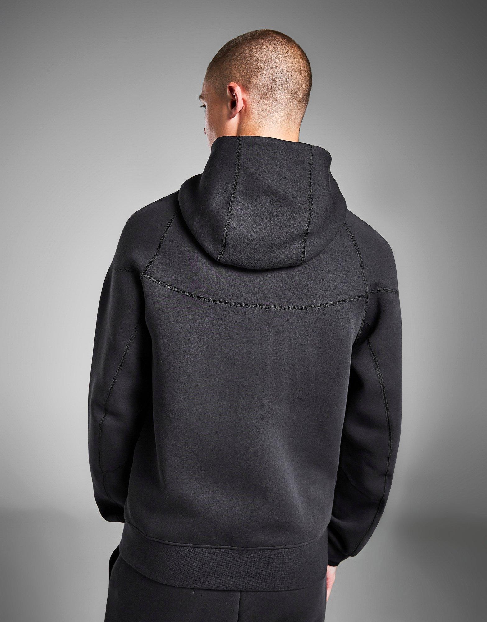 Мъжка блуза NIKE СУИТЧЪР С КАЧУЛКА M NK TCH FLC FZ WR HOODIE FB7921-060 Черен