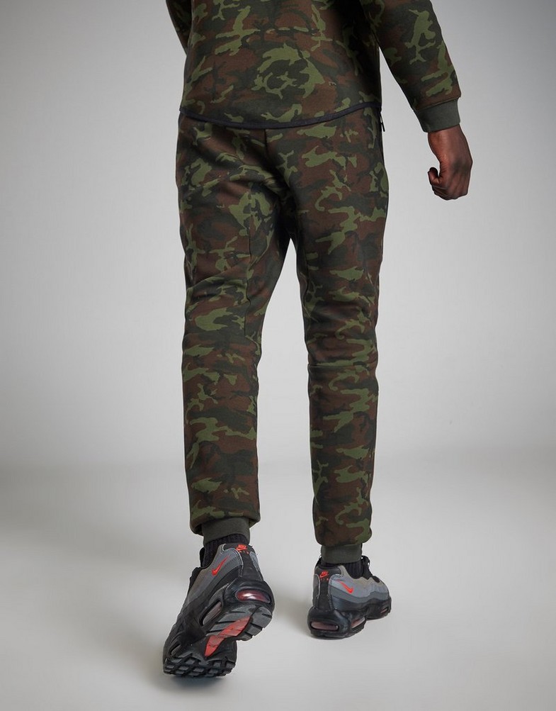 Pánské kalhoty NIKE KALHOTY  M NSW TCH FLC JGGR OG 10YR CAM FN3925-355 Černá