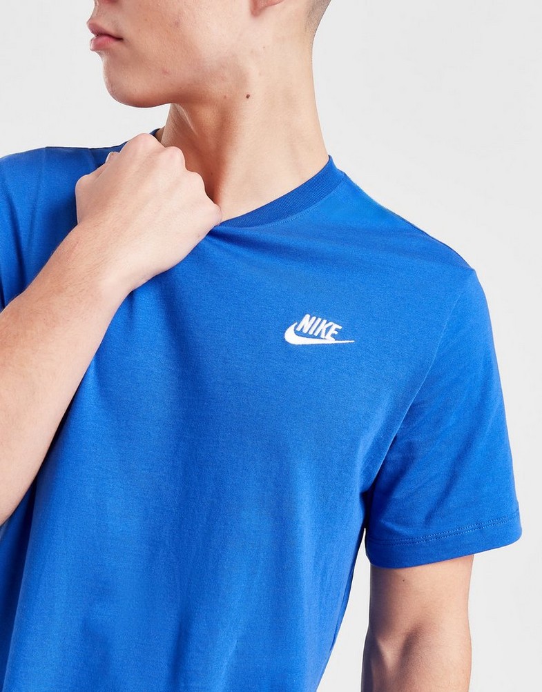 Vyriški marškiniai NIKE MARŠKINĖLIAI SPORTSWEAR CLUB  AR4997-480 Mėlyna