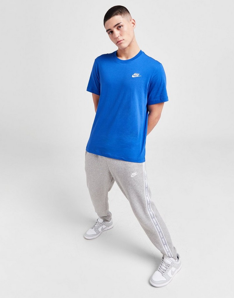 Vyriški marškiniai NIKE MARŠKINĖLIAI SPORTSWEAR CLUB  AR4997-480 Mėlyna