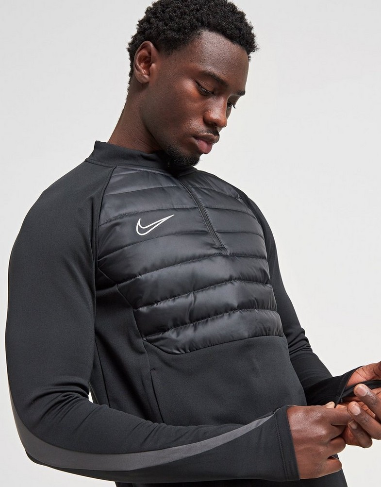 Чоловічі кофти NIKE КОФТА НА БЛИСКАВЦІ M NK TF ACD DRL ТОП WW FB6816-010 Чорний