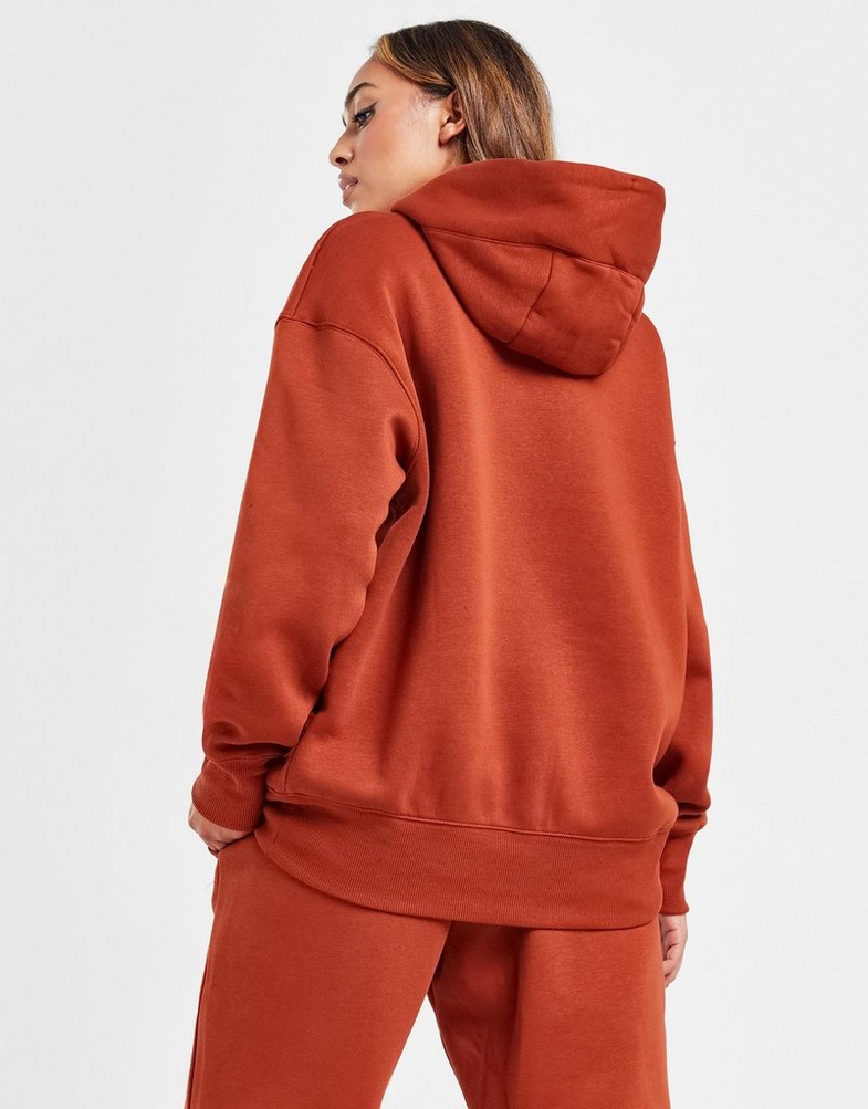 Bluza damska NIKE BLUZA Z KAPTUREM NSW PHNX FLC OS PO HOODIE DQ5860-832 Brązowy