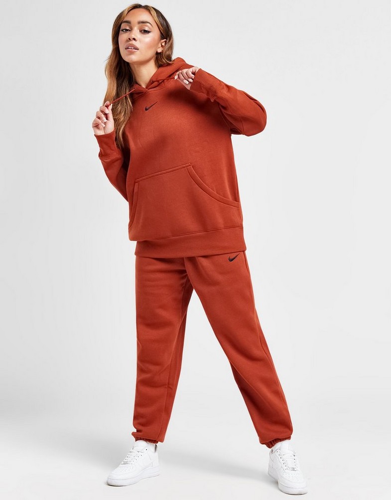 Bluza damska NIKE BLUZA Z KAPTUREM NSW PHNX FLC OS PO HOODIE DQ5860-832 Brązowy