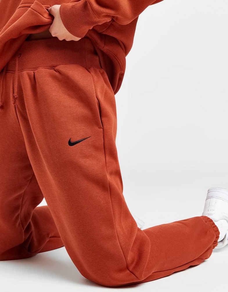 Жіночі штани NIKE ШТАНИ NSW PHNX FLC HR OS PANT DQ5887-832 Коричневий