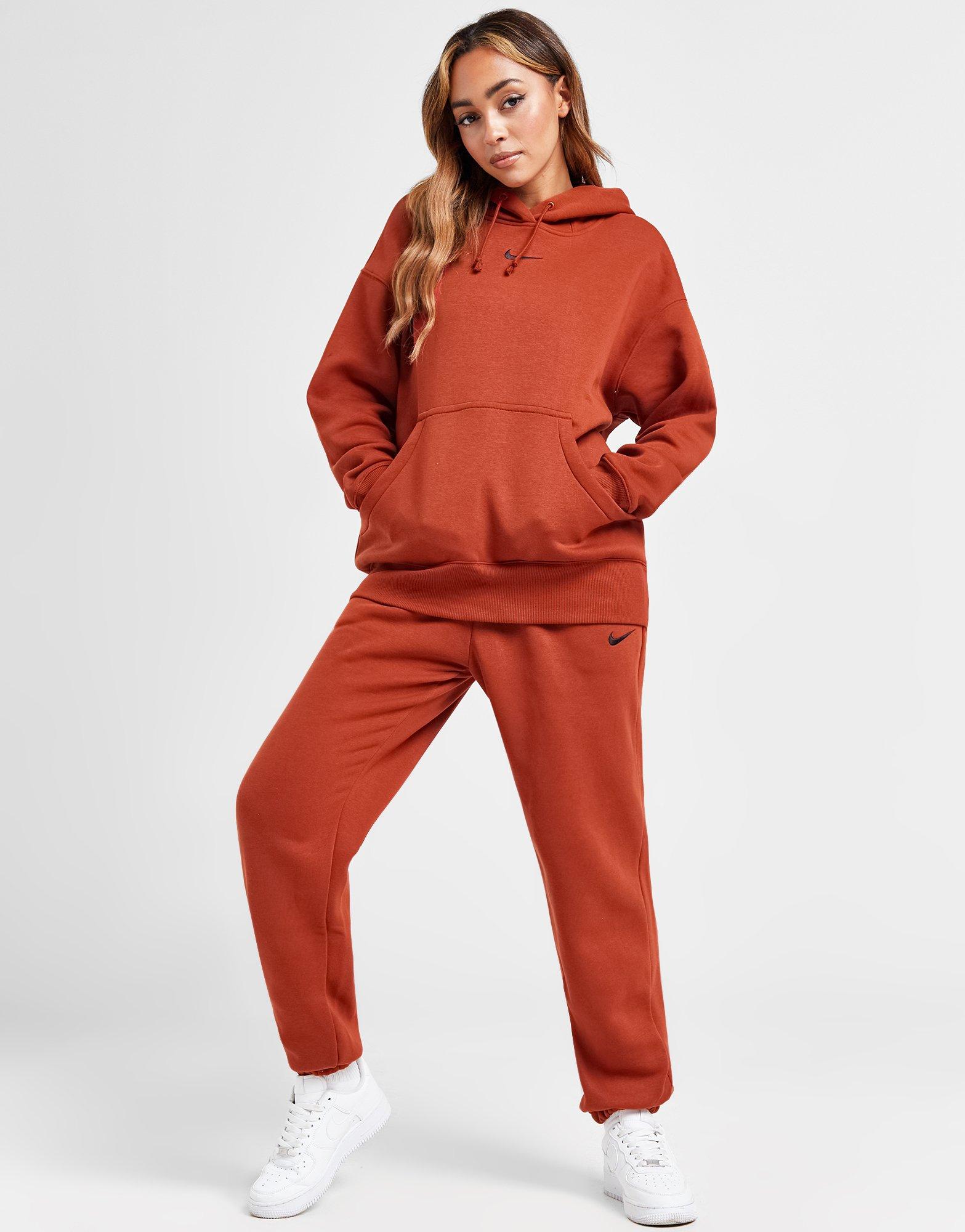 Жіночі штани NIKE ШТАНИ NSW PHNX FLC HR OS PANT DQ5887-832 Коричневий
