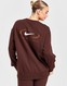 NIKE BLUZA NSW PHNX FLC OS CREW PRNT SW