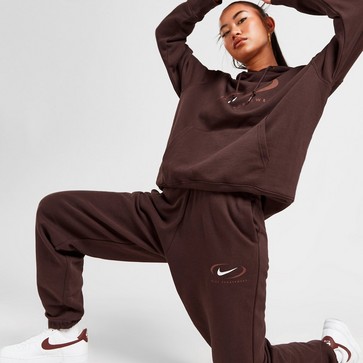 Pantaloni pentru femei NIKE PANTALONI  NSW PHNX FLC HR OS PANT PRNT