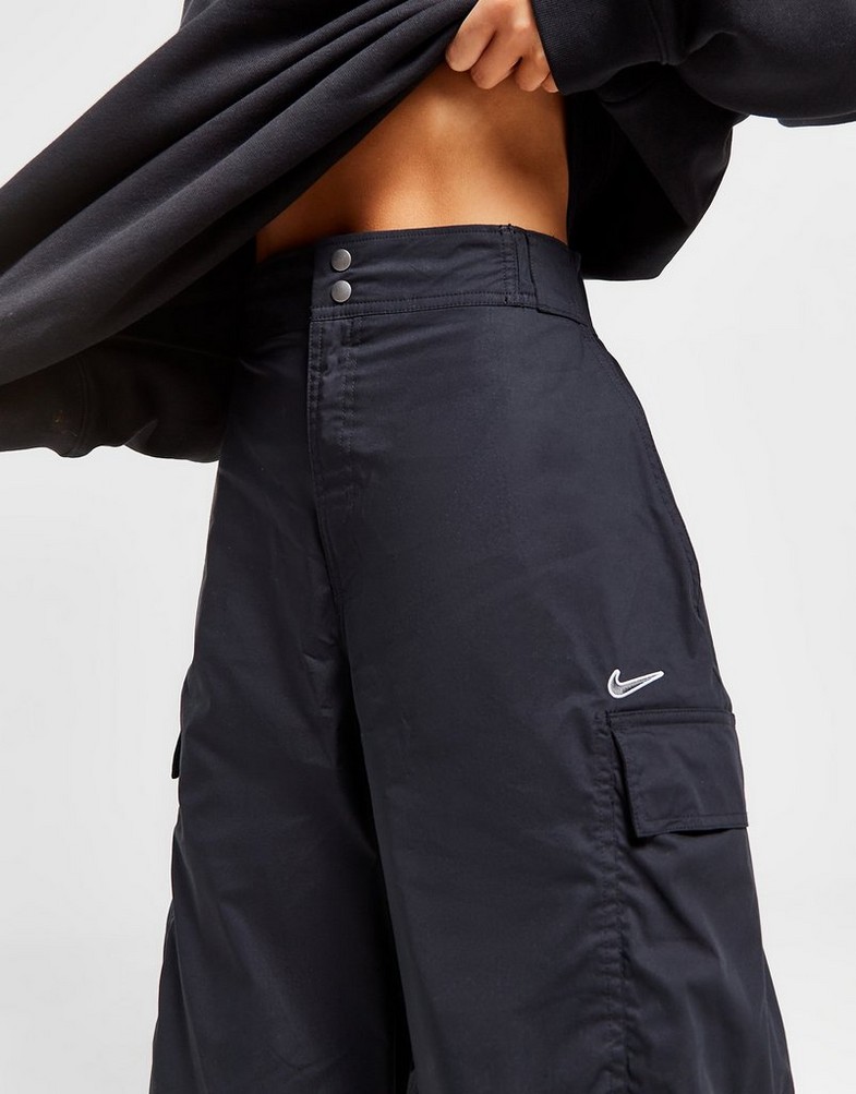 Női nadrág NIKE NADRÁG W NSW WVN OS PANT HR SW STREETSWEAR FV4969-010 Fekete