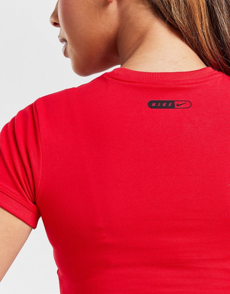 Női póló NIKE PÓLÓ NSW TEE BBY SW FV5310-657 Piros
