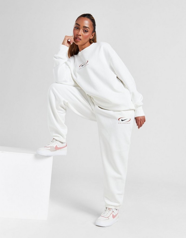 Жіночі штани NIKE ШТАНИ NSW PHNX FLC HR OS PANT PRNT FN7716-133 Бежевий
