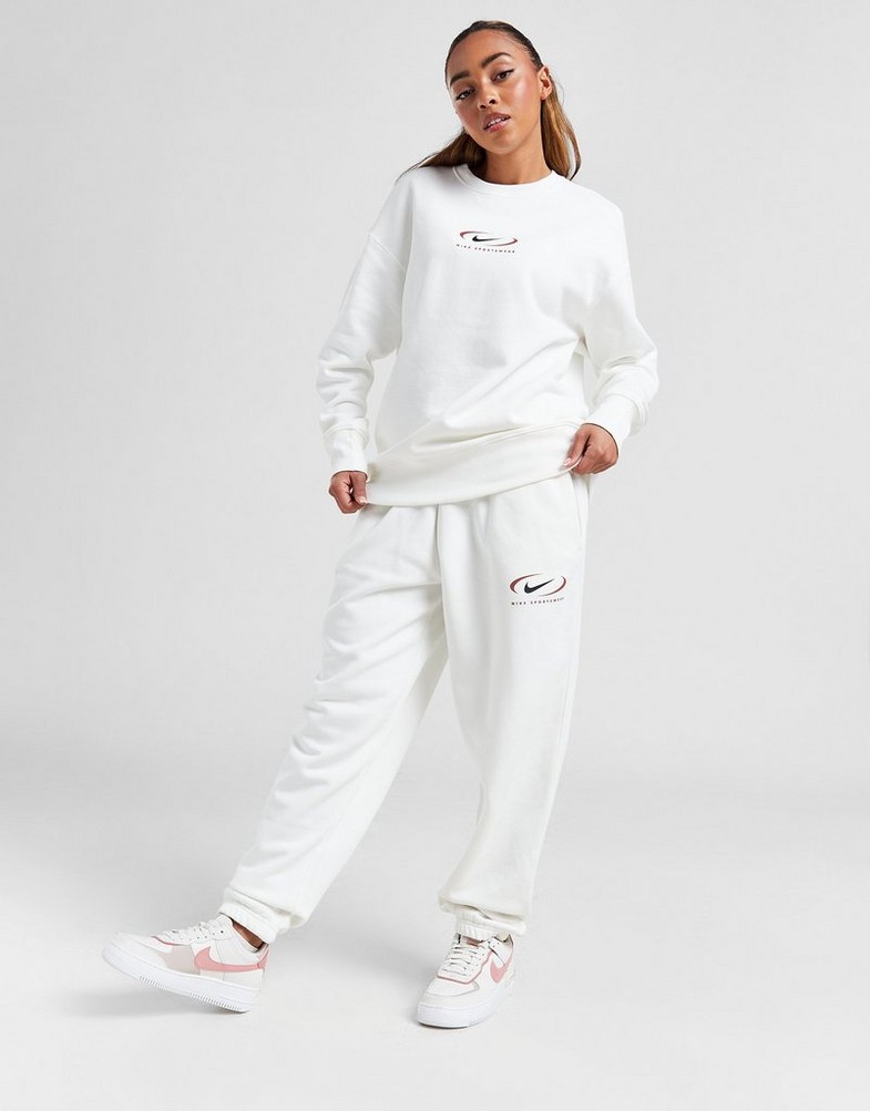 Жіночі штани NIKE ШТАНИ NSW PHNX FLC HR OS PANT PRNT FN7716-133 Бежевий