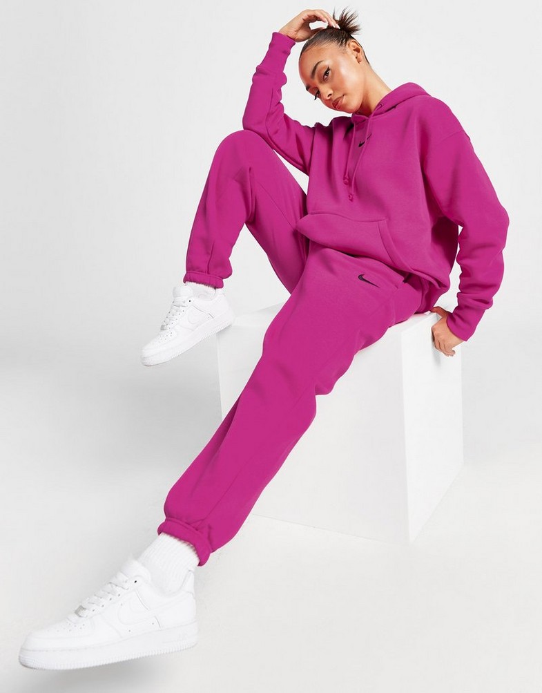 Pantaloni pentru femei NIKE PANTALONI  NSW PHNX FLC HR OS PANT DQ5887-615 Roz