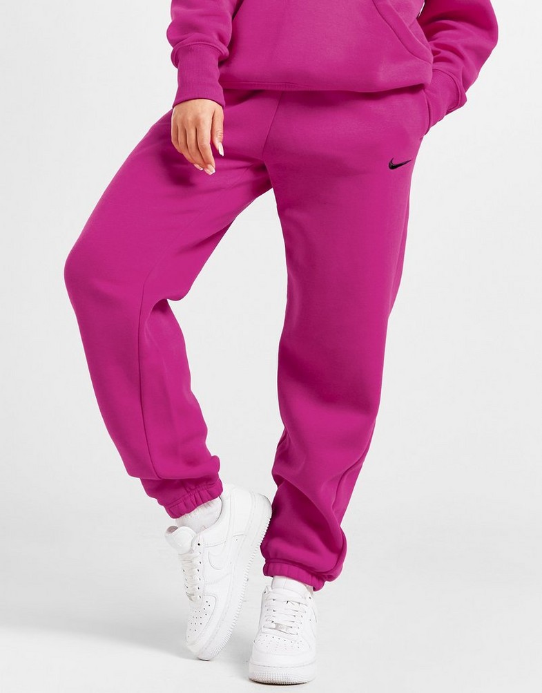 Pantaloni pentru femei NIKE PANTALONI  NSW PHNX FLC HR OS PANT DQ5887-615 Roz
