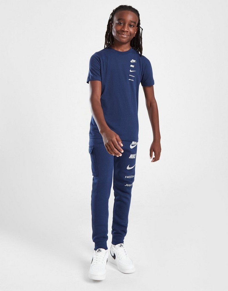 Gyerek póló NIKE PÓLÓ NSW SI GRAPHIC TEE FV2339-410 Sötétkék